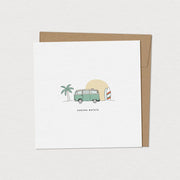 Carte carrée - VW vintage