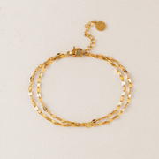 Bracelet superposé Ray - Or