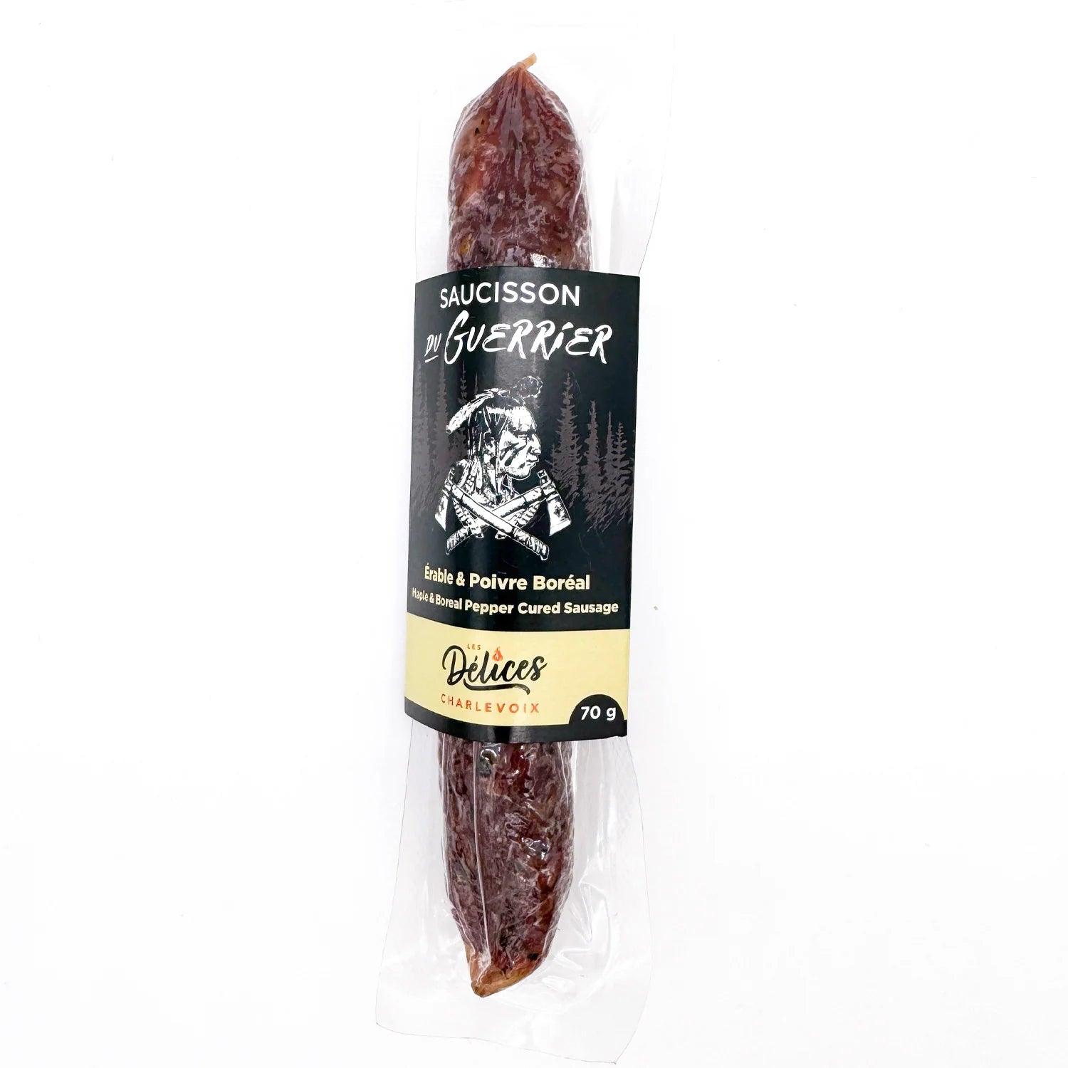 Saucisson érable & poivre boréal