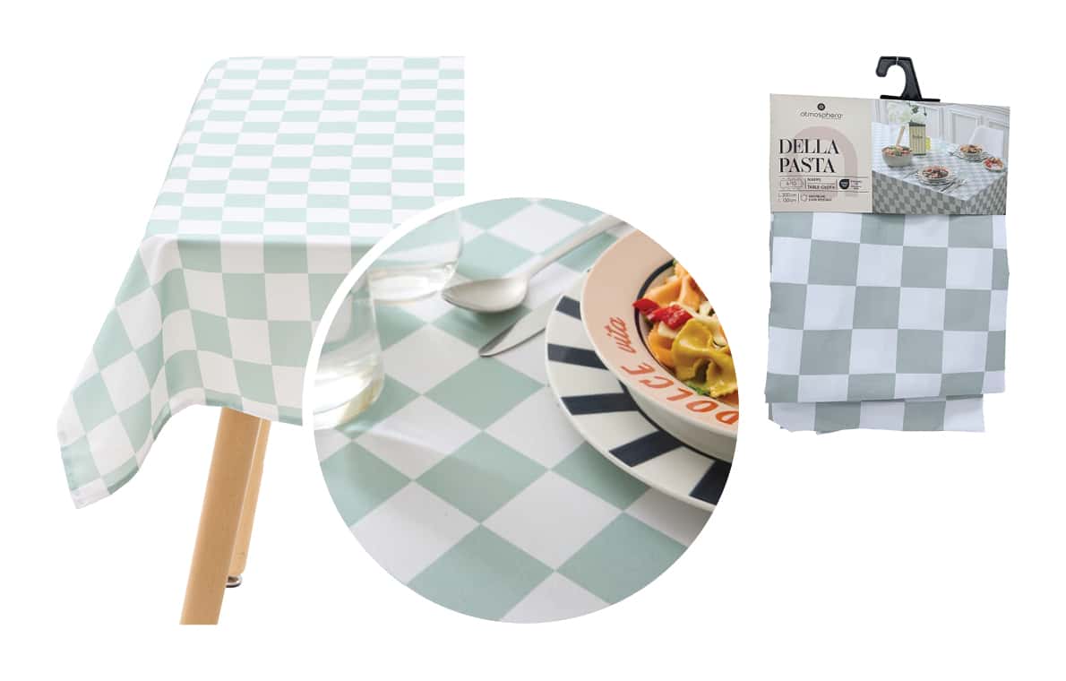 Nappe antitache - Della pasta carreaux