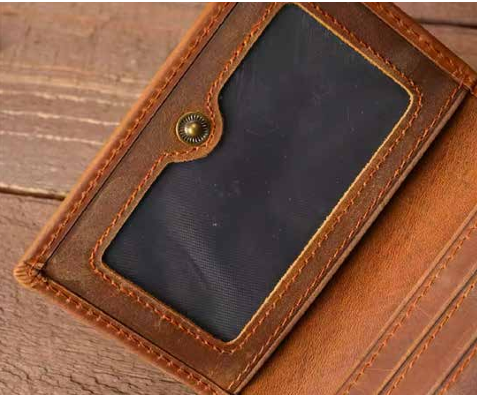Pochette à cartes de crédit - Bleu nuit