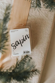Cubes de cire de soya - Sapin