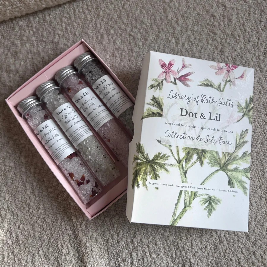 Coffret cadeau - Sels de bain