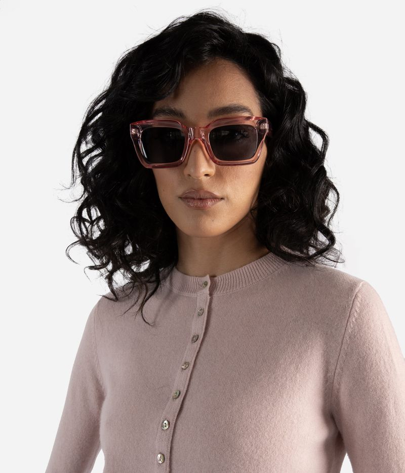 Meha-2 - Lunettes de soleil recyclées - Rose