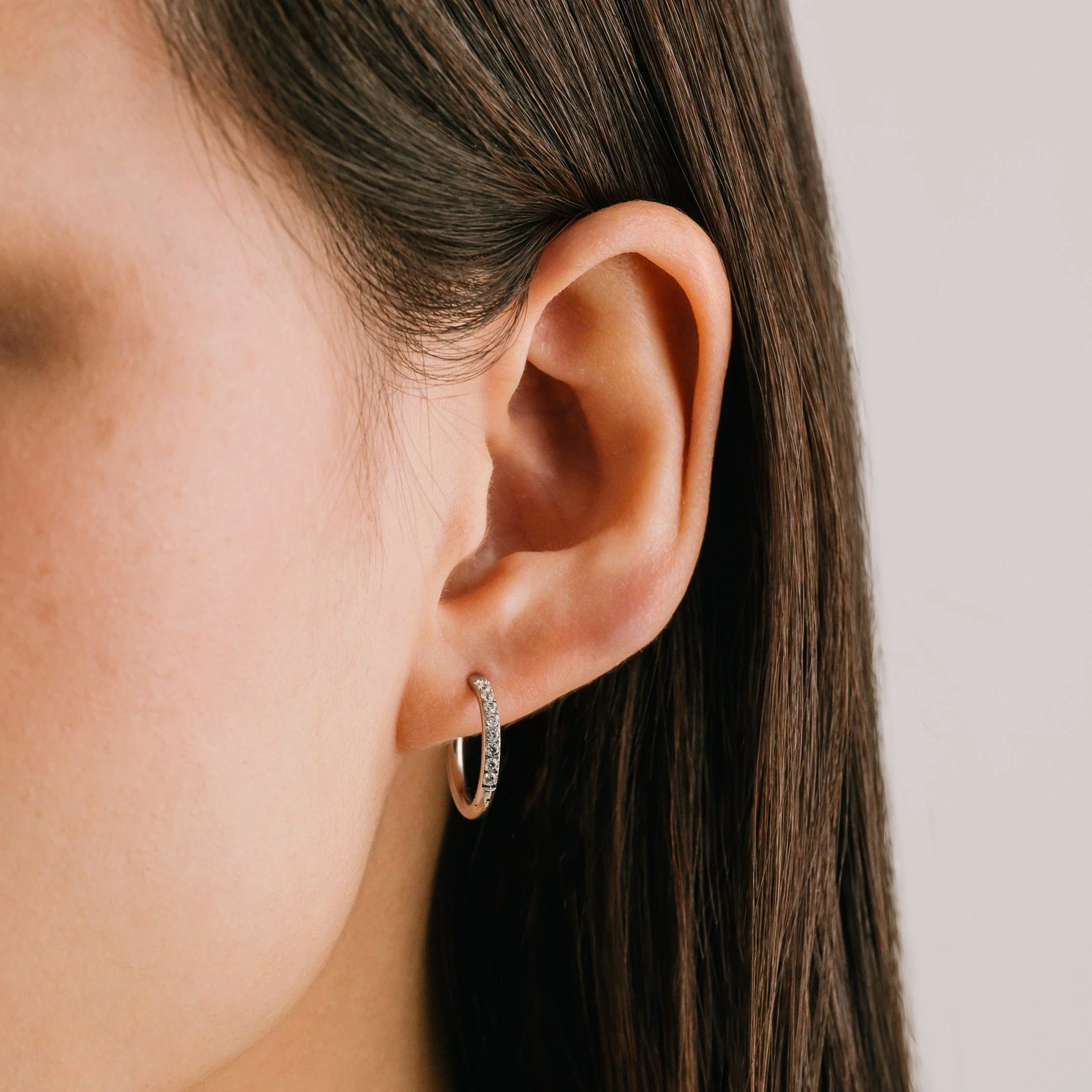 Boucles d'oreilles Evie - Argent