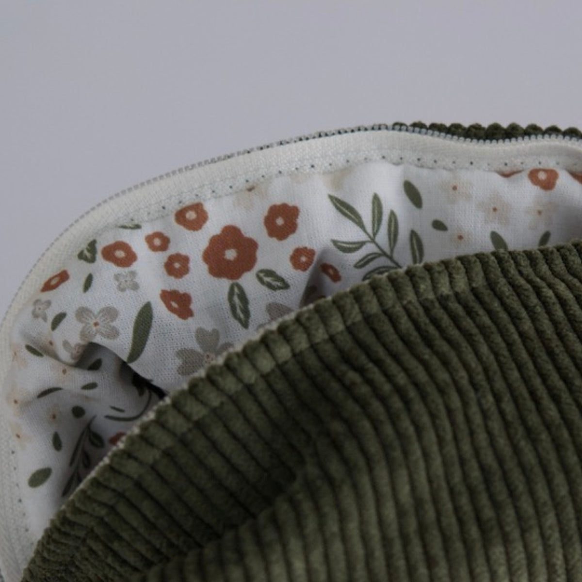 Sac à cosmétique en corduroy et coton petit - 1928