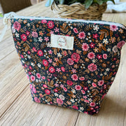 Trousse à cosmétique corduroy moyen - 2046