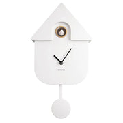 Horloge coucou moderne - Blanc