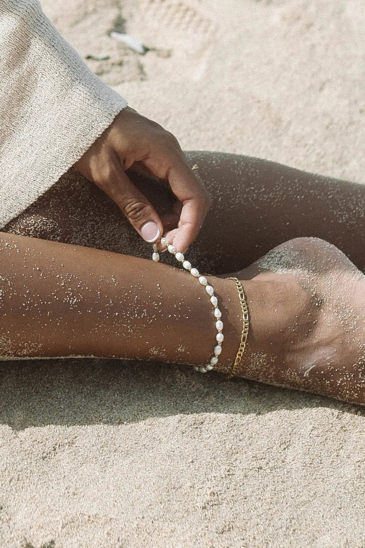 Bracelet de cheville Lagoon - Or