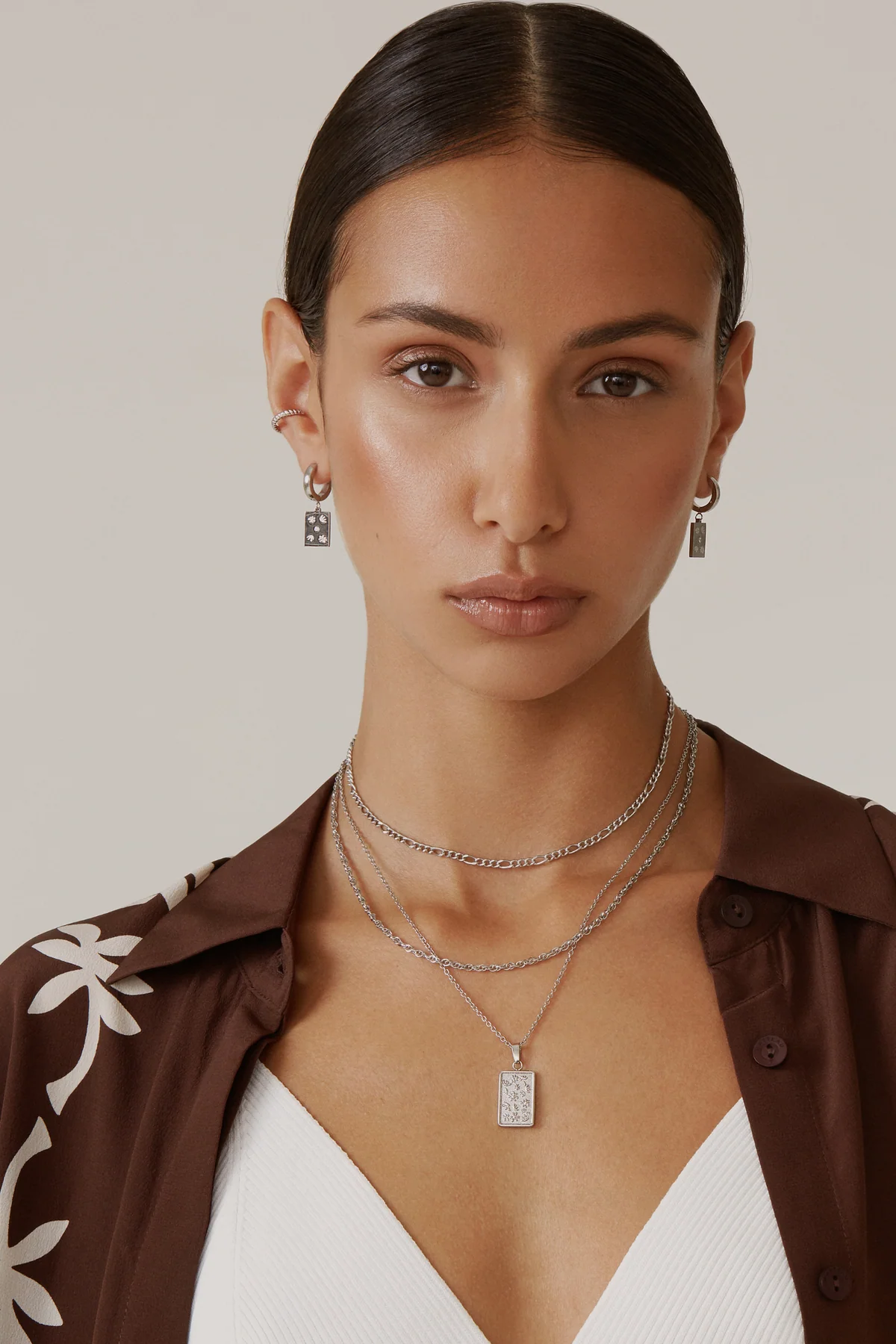 Collier Work of Art - Argent