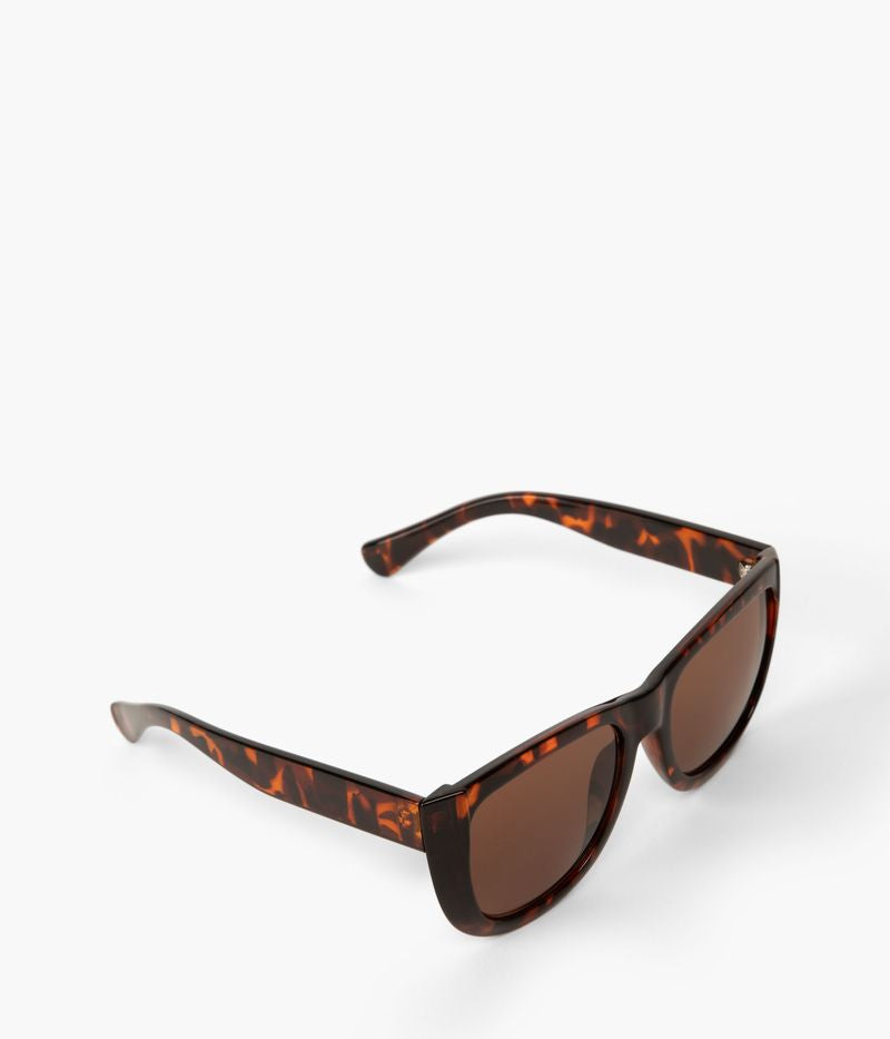 Sava-2 - Lunettes de soleil recyclées - Brun
