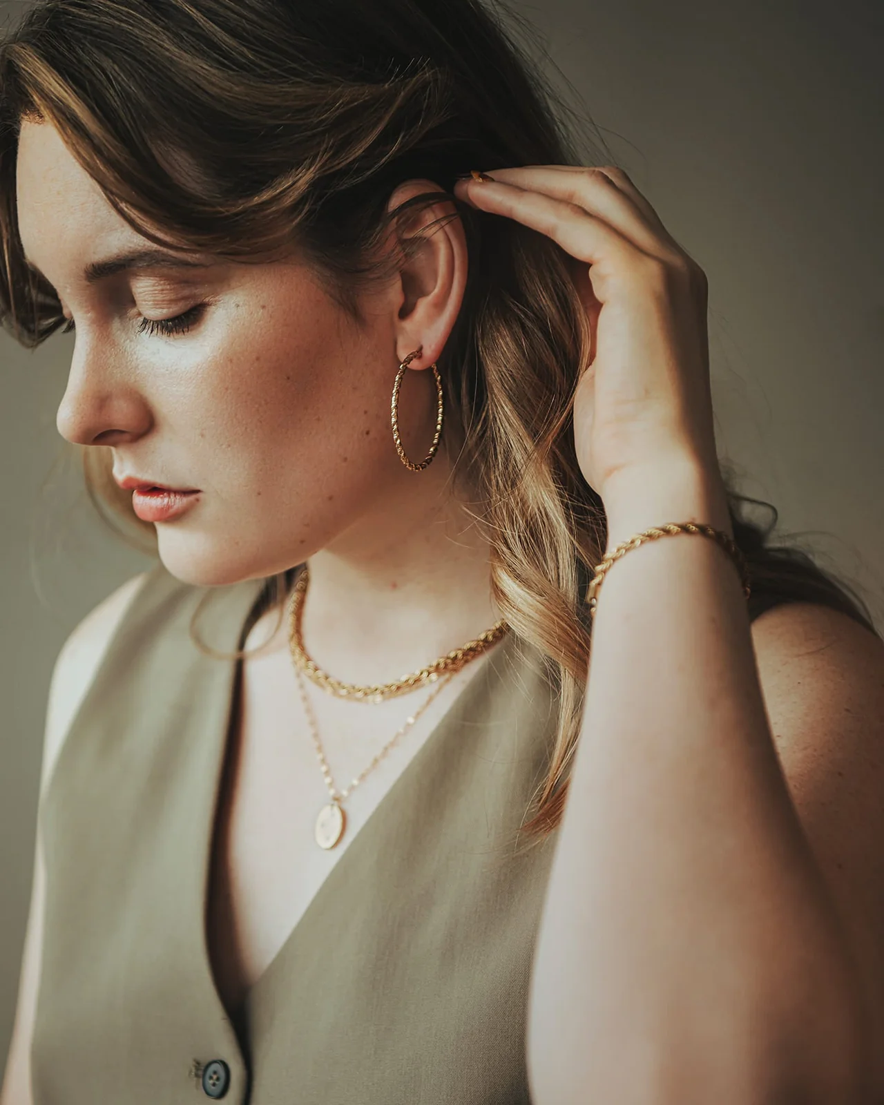 Boucles d'oreilles Bonita - Or