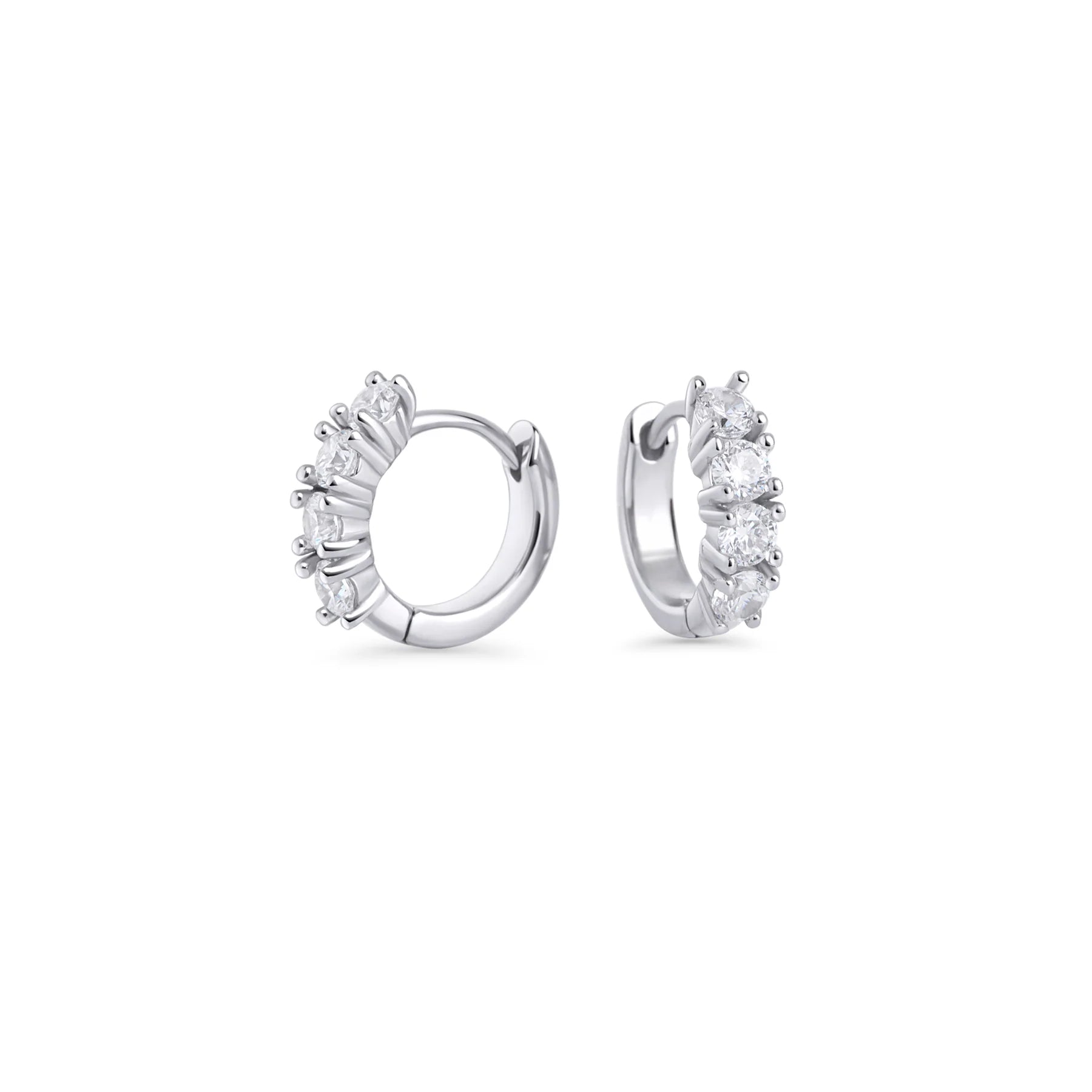 Boucles dormeuses Giselle - Argent