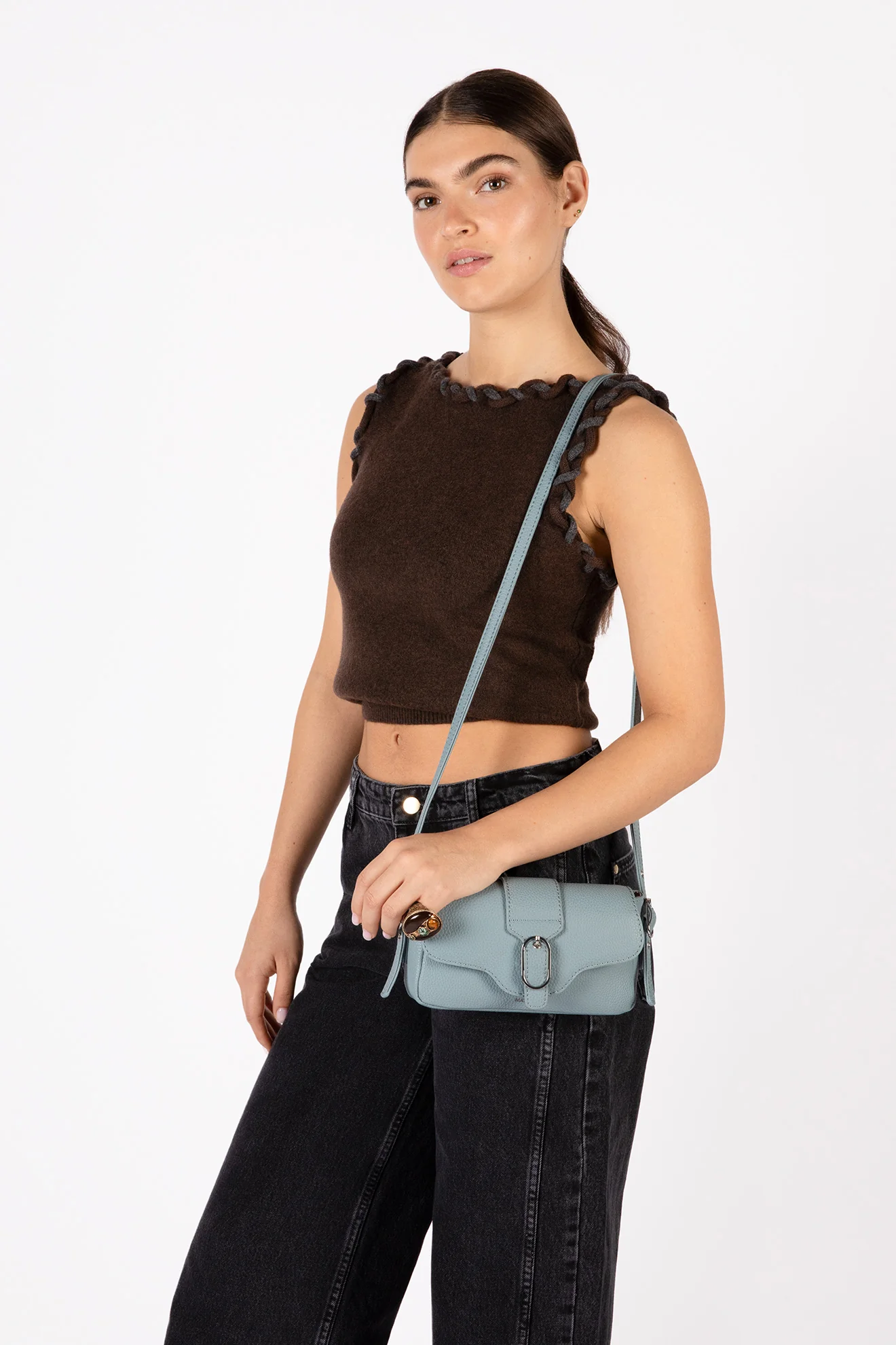 Isabelle SM - Sac à bandoulière végétalien - Plateau