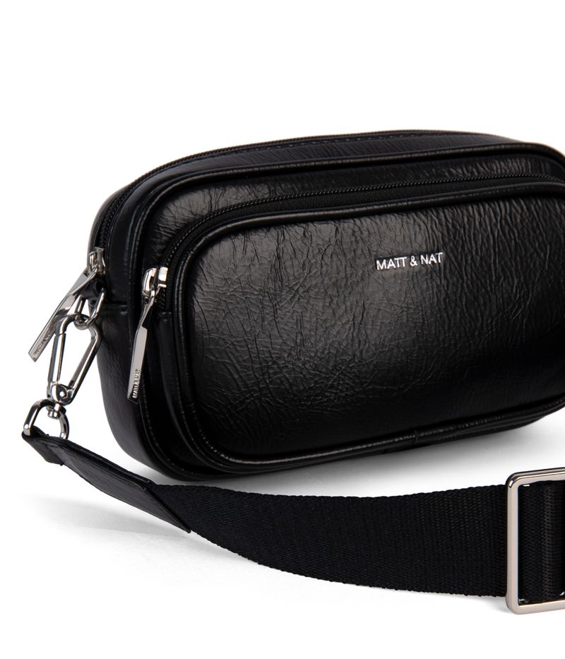 Soleil - Sac à bandoulière végétalien - Noir