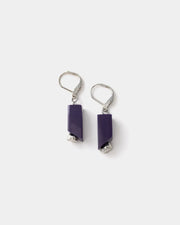 Boucles d'oreilles Estrella - Argent - Prune