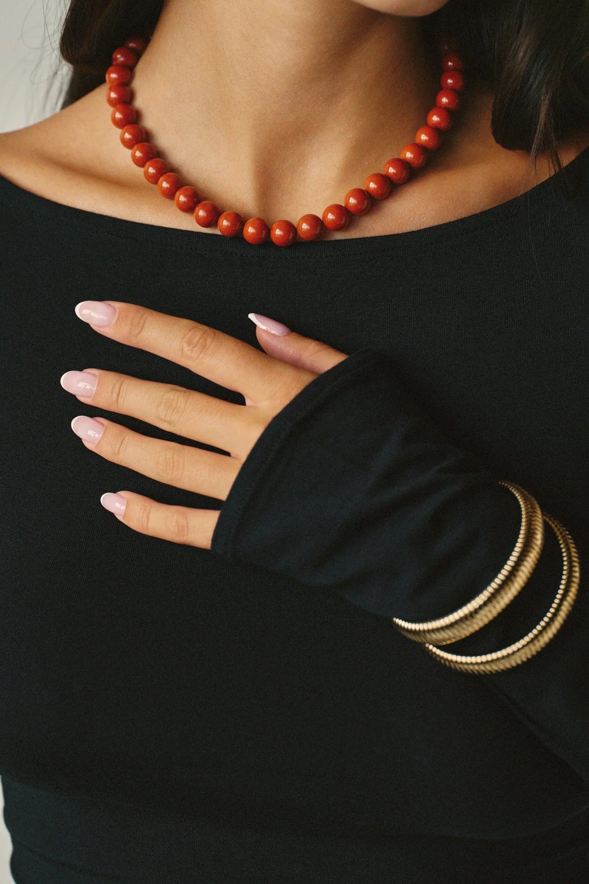 Collier Terracotta - Or