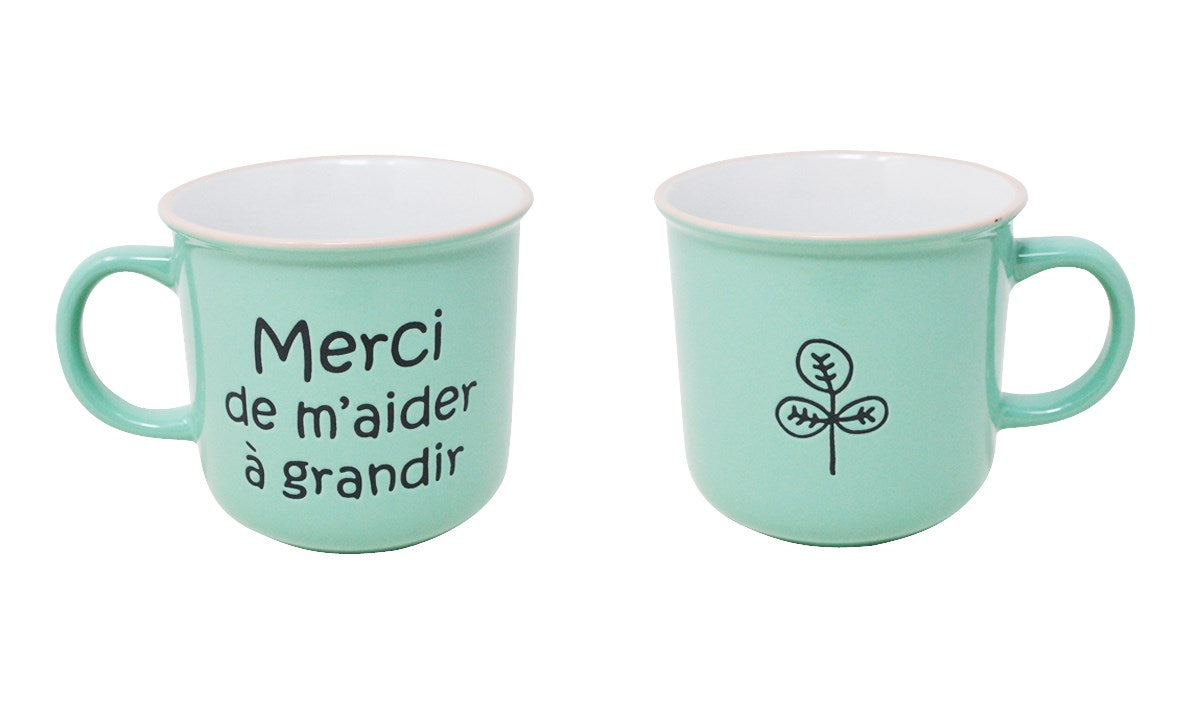 Tasse - Merci de m'aider à grandir