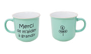 Tasse - Merci de m'aider à grandir