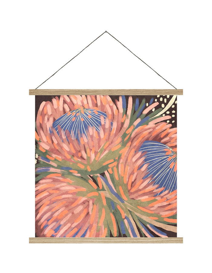 Fanion - Trio de fleurs