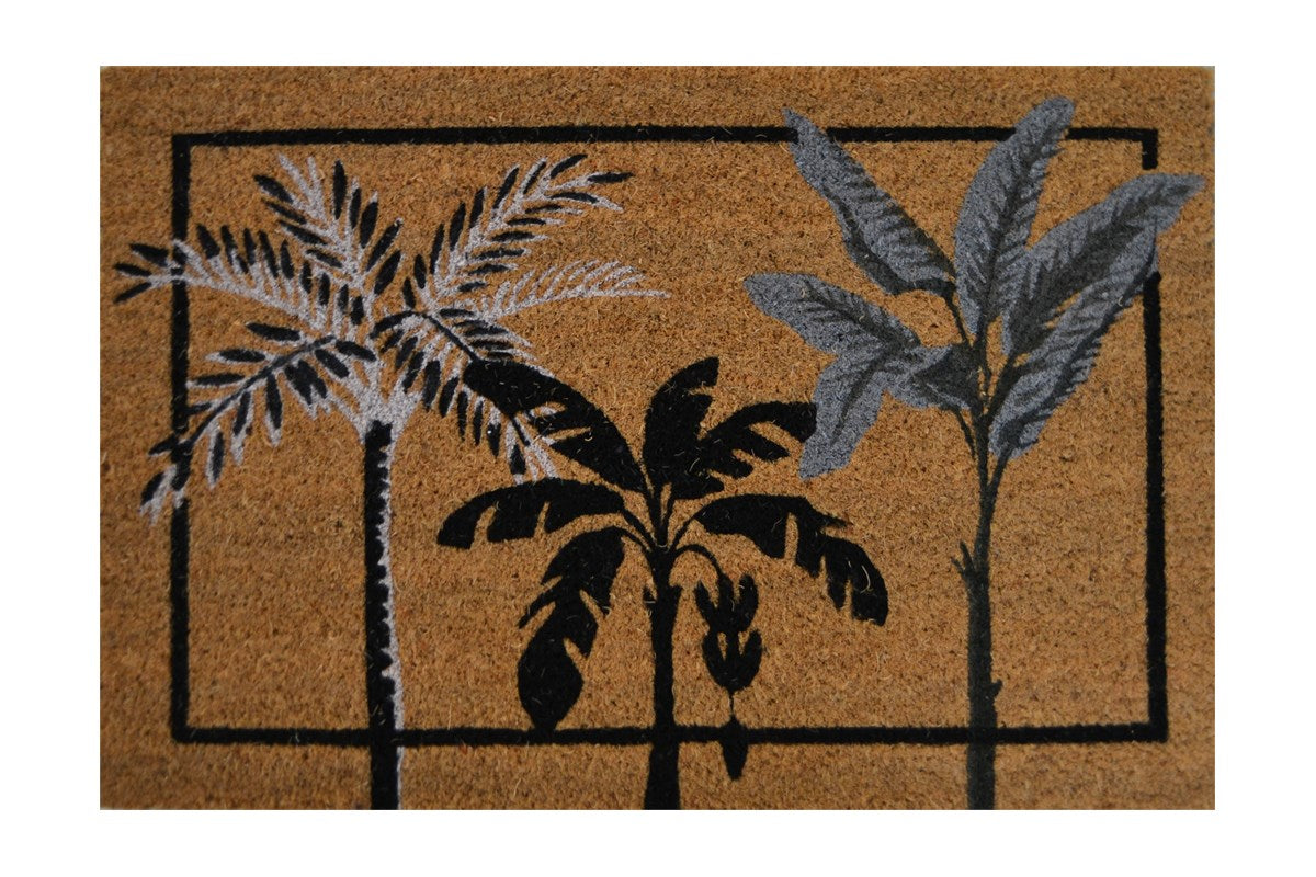 Tapis coco - Palmiers