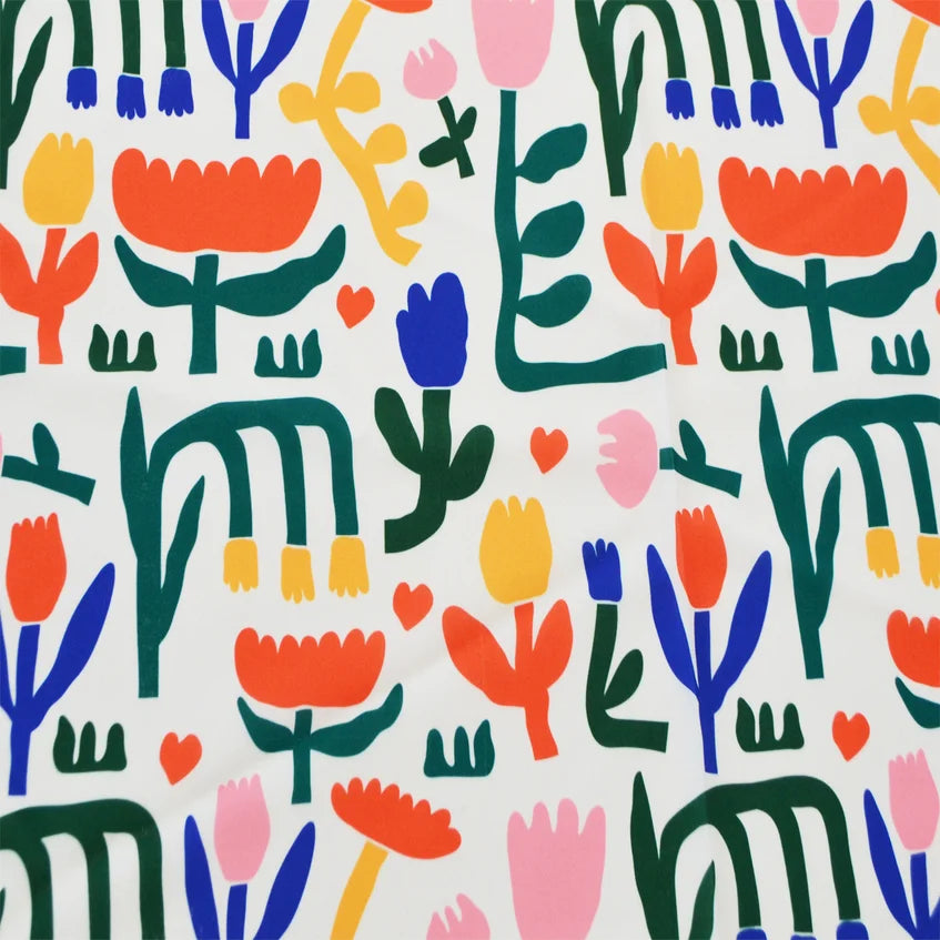 Nappe extérieure - Tulipes