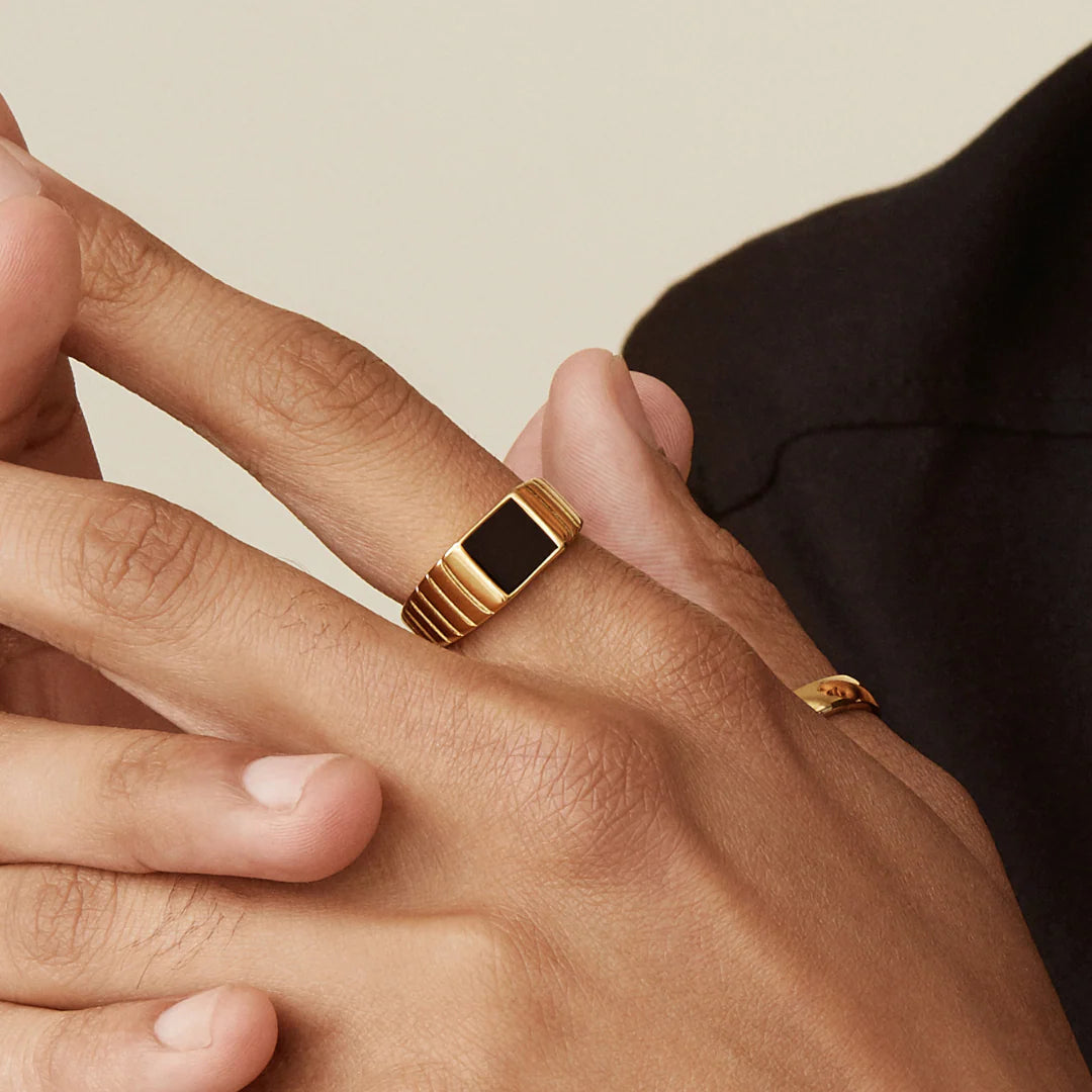 Bague Hommes London - Or