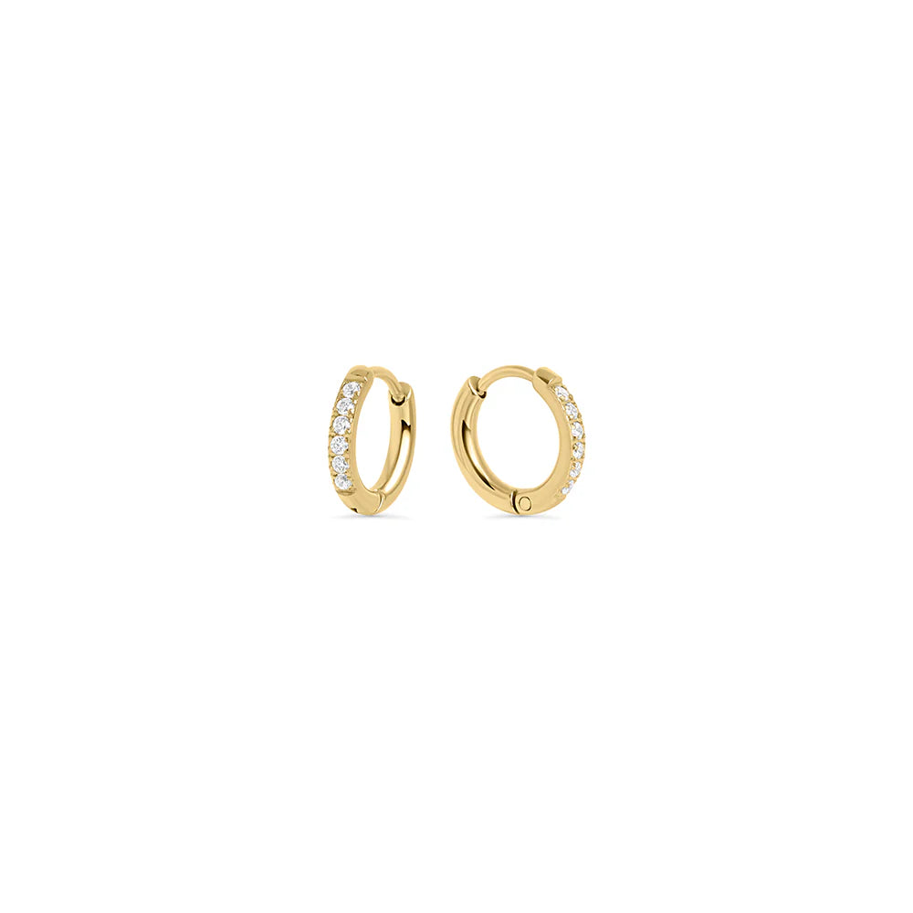 Mini boucles d'oreilles dormeuses Stacks Chic - Or