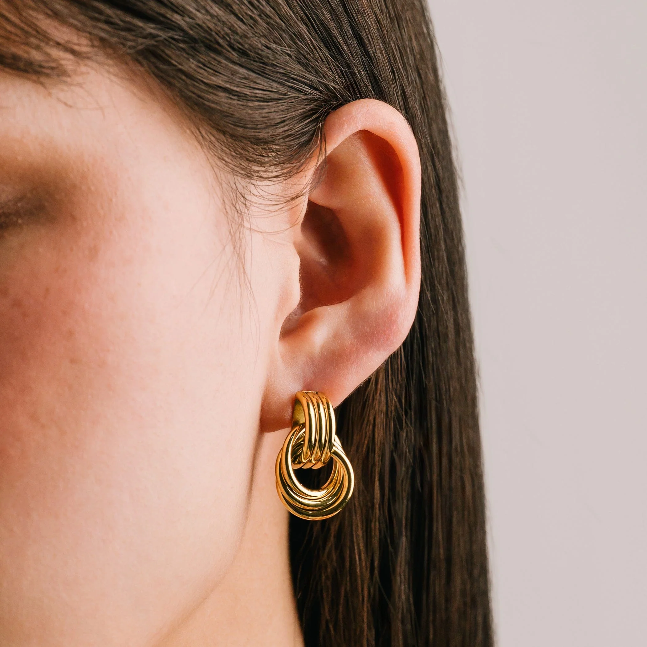 Boucles d'oreilles Maris Knocker - Or