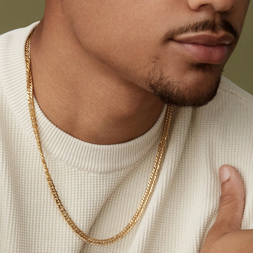 Collier Hommes Miami - Or