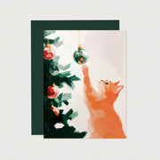 Carte de souhaits mini - Mission boule de Noël