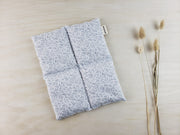 Compresse thérapeutique carrée - Jasmin gris