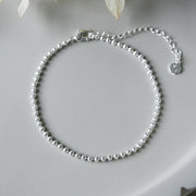 Bracelet de cheville Pulse - Argent