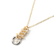 Collier Draid - Argent et or