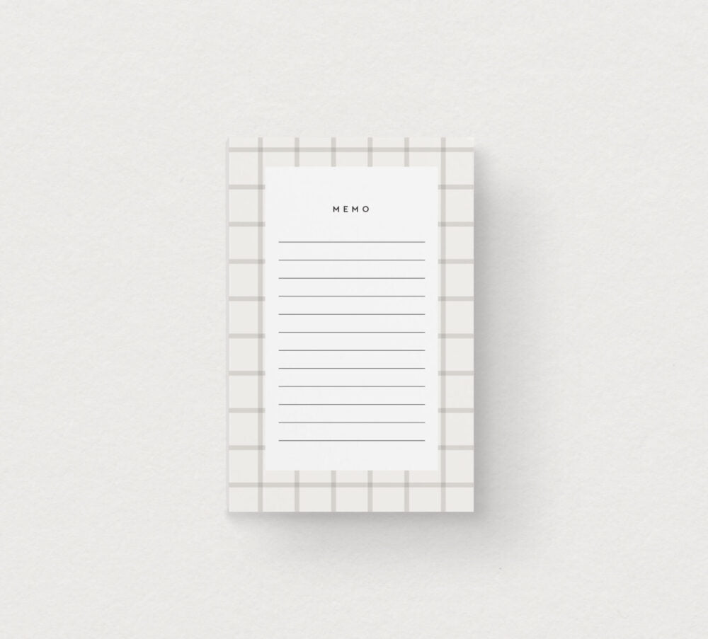 Bloc-notes - Carreaux classiques