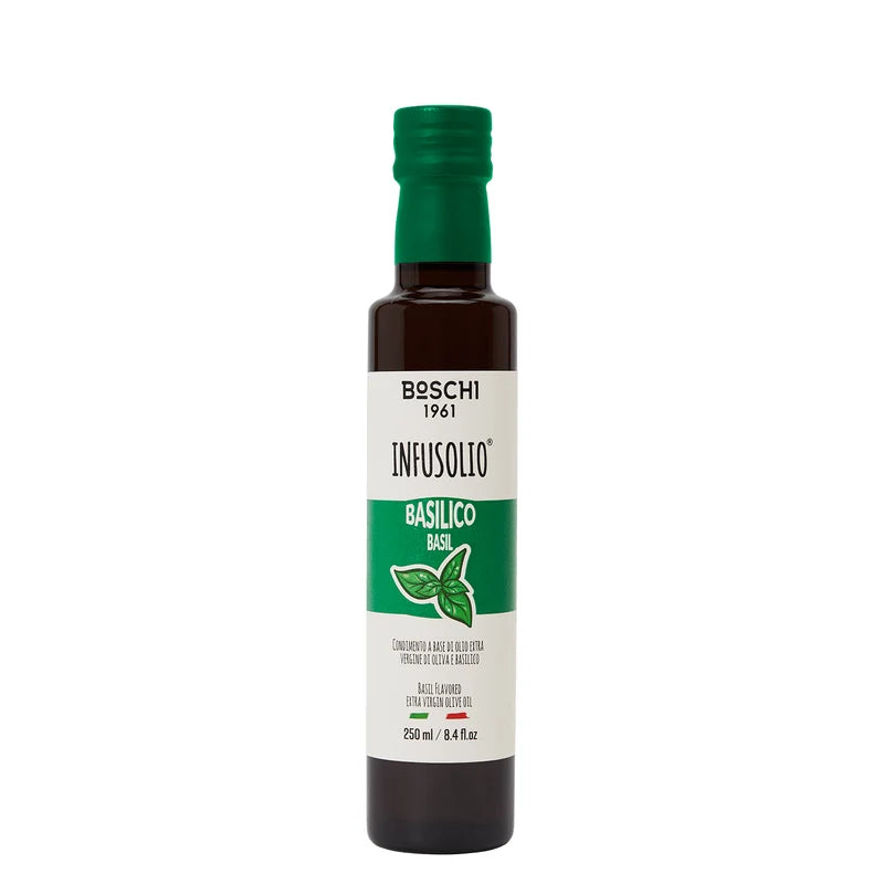 Huile d'olive extra vierge - Basilic