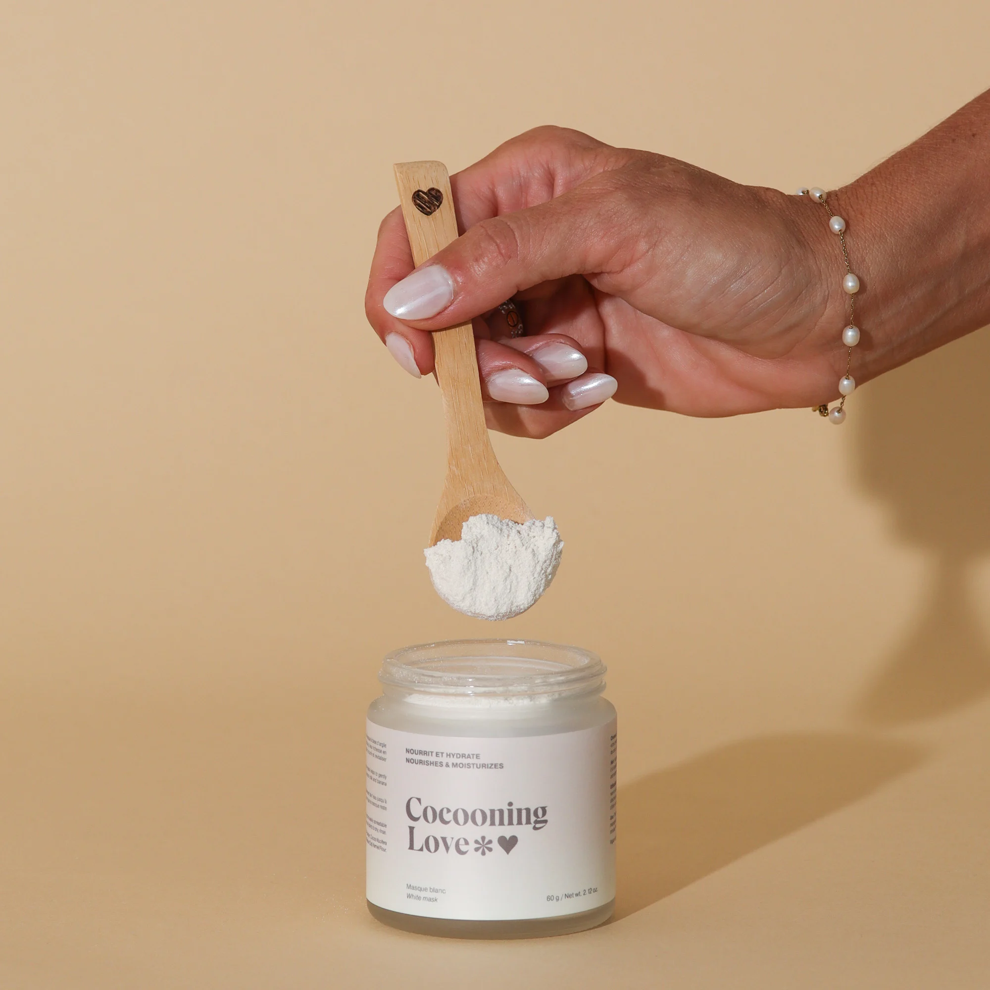 Masque visage - Argile blanche