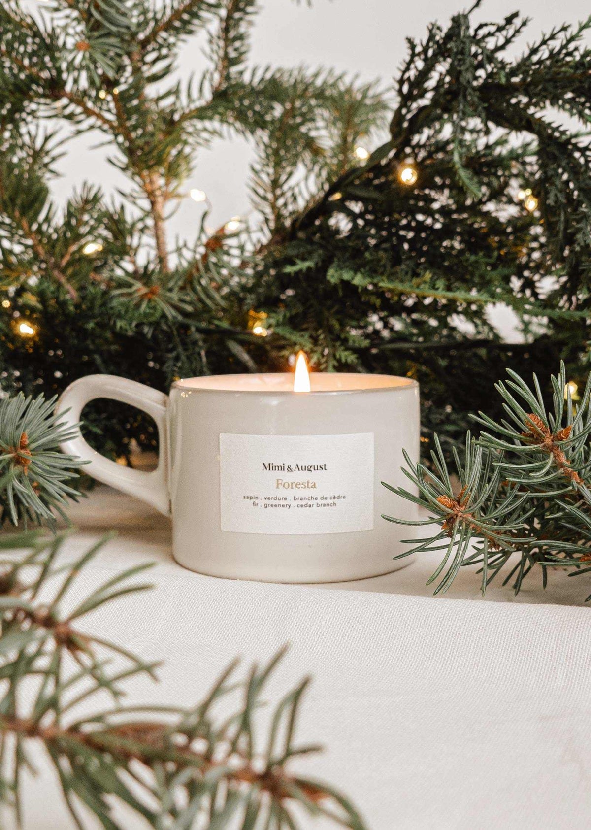 Bougie réutilisable 5.5oz - Foresta