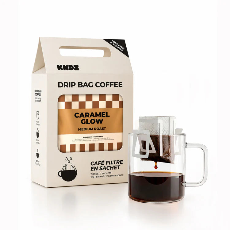 Café filtre en sachet - Caramel glow