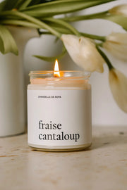 Chandelle de soya 270 ml - Fraise cantaloup