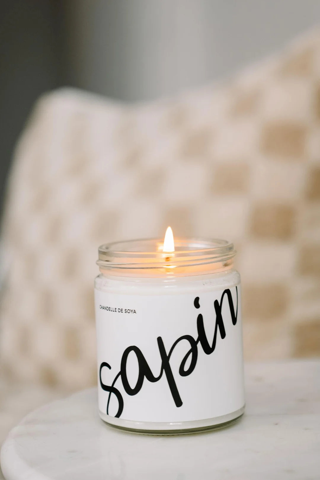 Chandelle de soya 270 ml - Sapin