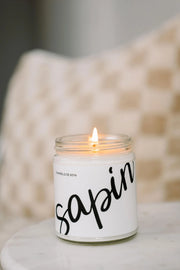 Chandelle de soya 270 ml - Sapin