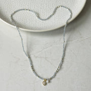 Collier/Bracelet Colette Loop - Or et labradorite