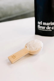 Cuillère en bois pour bain moussant