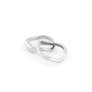 Bague Curves - Argent