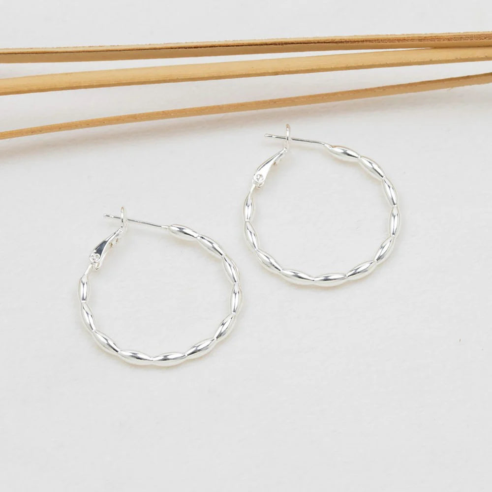 Boucles d'oreilles Effortless - Argent