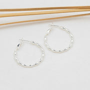 Boucles d'oreilles Effortless - Argent