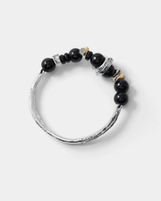 Bracelet Idriss - Deux tons - Encre