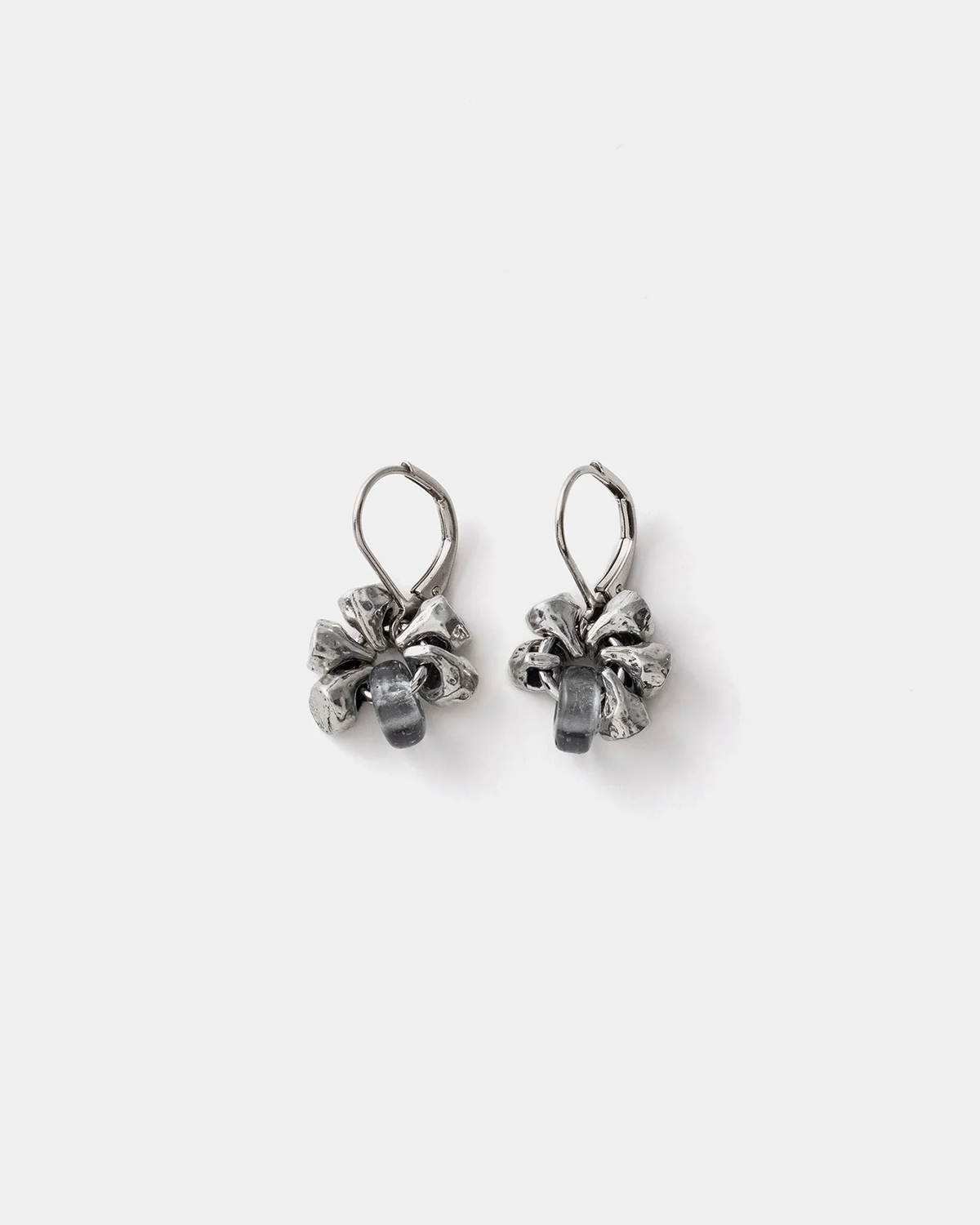 Boucles d'oreilles Margaux - Argent - Encre