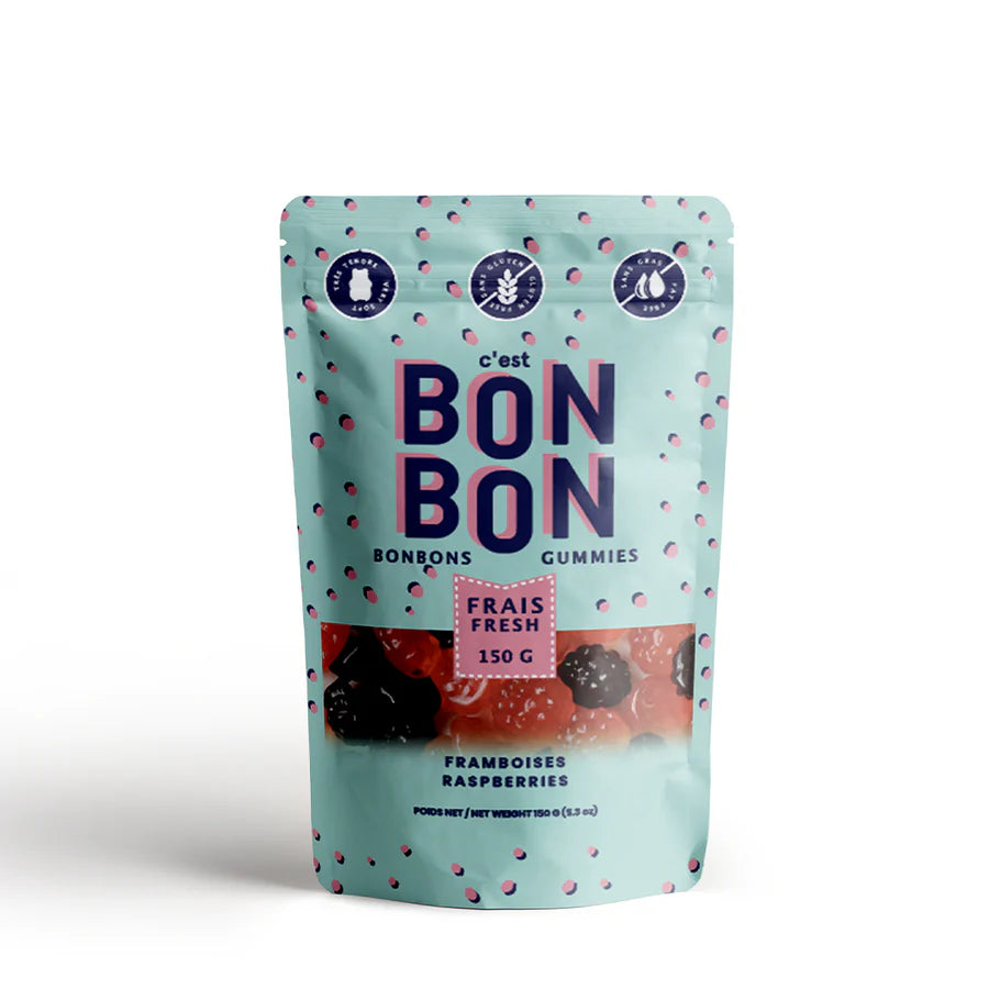 Bonbons 150g - Framboises